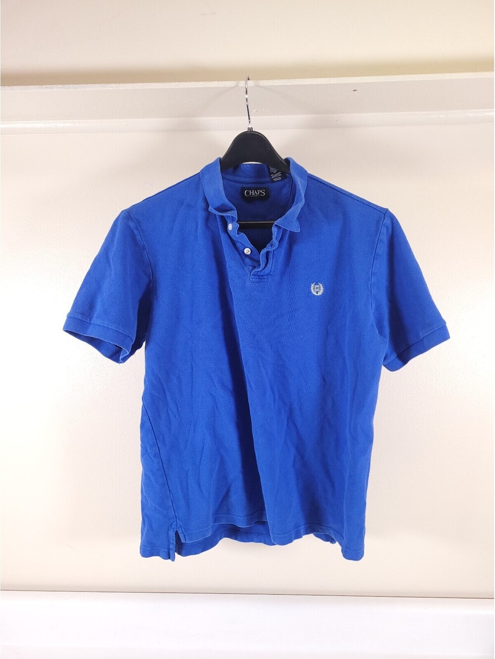 Ralph lauren chaps polo shirt mens XL blue golf shirt